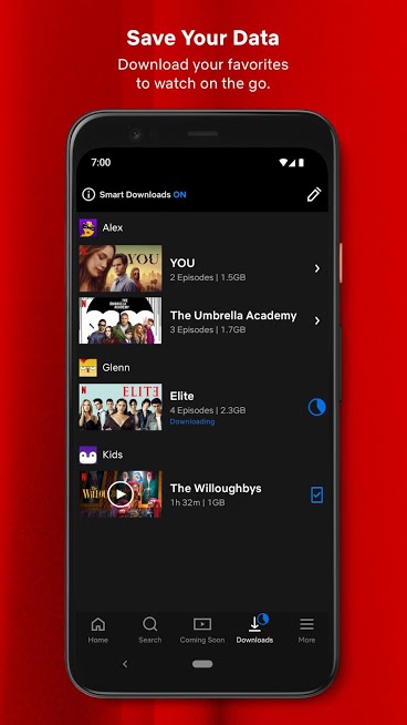 تنزيلات Netflix من أجلك متاح الآن على نظام Android عالميًا