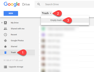 كيفية استعادة الملفات المحذوفة من Google Drive
