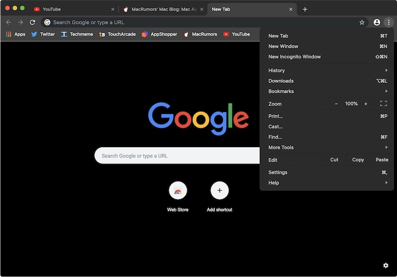 كيفية تمكين وضع Chrome Dark